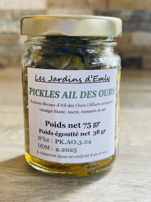 PICKLES AIL DES OURS