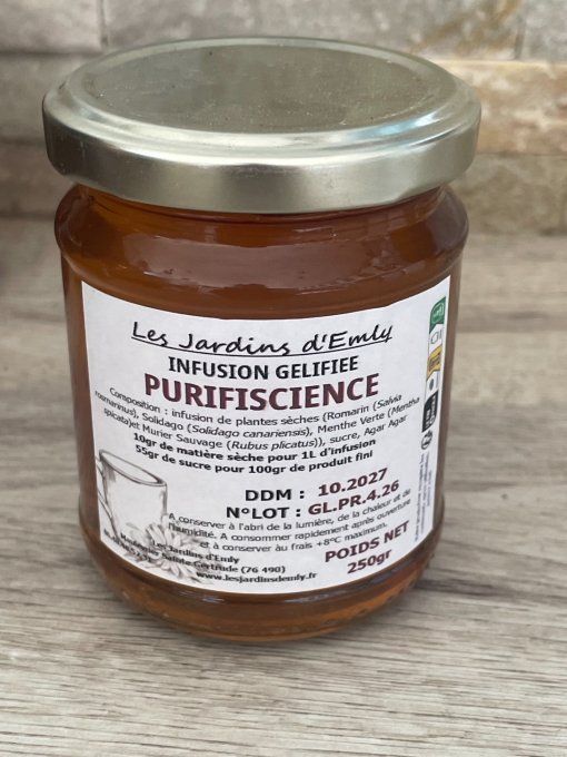 INFUSION GELIFIÉE 'PURIFISCIENCE' 250GR 